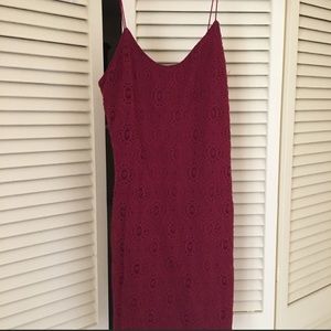 Red/Burgundy Dress